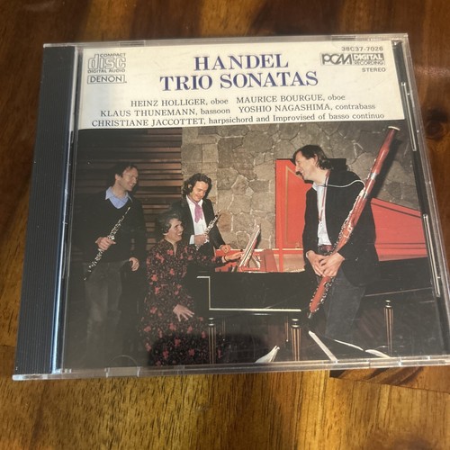 Handel trio sonatas japanese - handel,