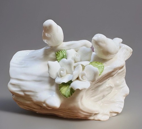Birds flowers bud vase - 2,