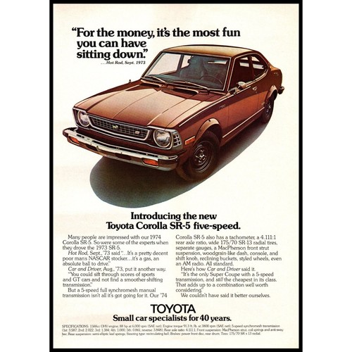 1974 toyota corolla - 1974,