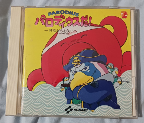 Parodius soundtrack cd - parodius, da!